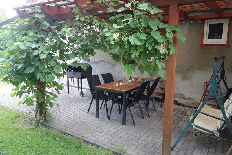 Terasa s pergolou